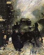 Steaming Streets George Wesley Bellows